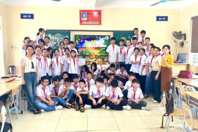 TRƯỜNG THCS LIÊM CHÍNH TỔ CHỨC TẾT TRUNG THU CHO CÁC EM HỌC SINH NĂM HỌC 2025-2026